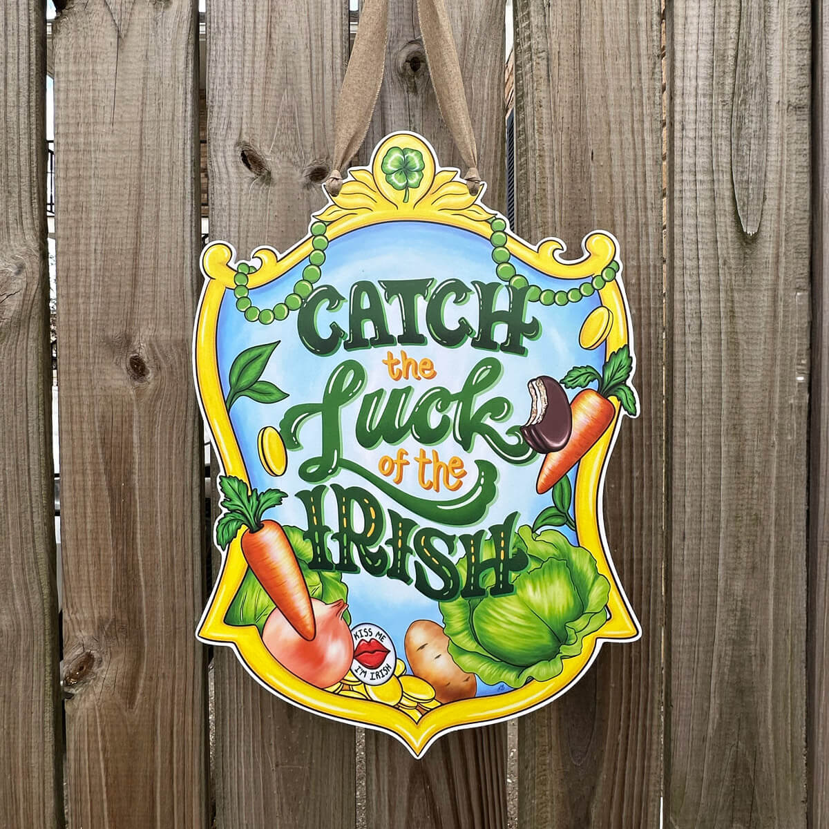 Catch The Luck Door Hanger