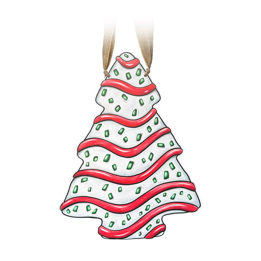Christmas Tree Cake Door Hanger