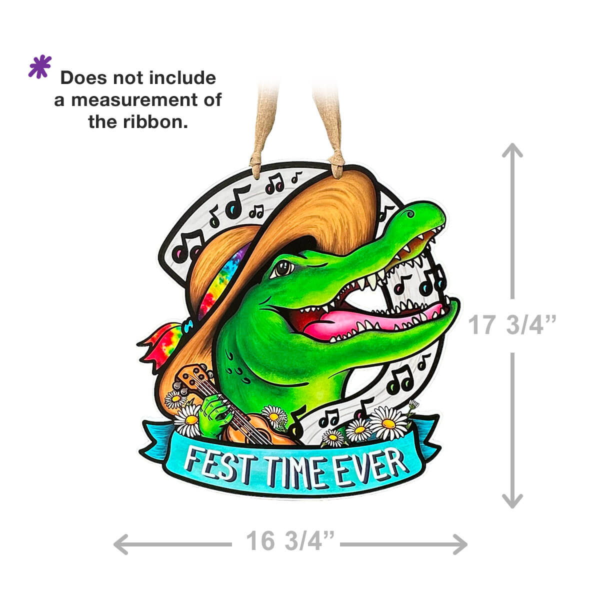 Fest Time Ever Door Hanger Measurements