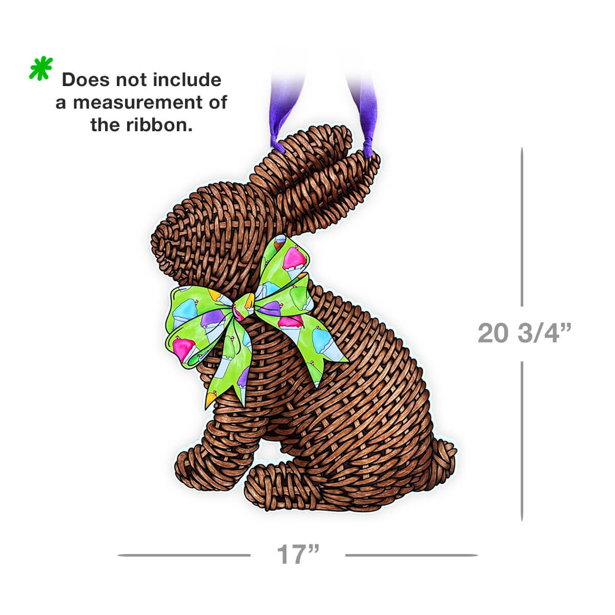 Snoball Bunny Door Hanger