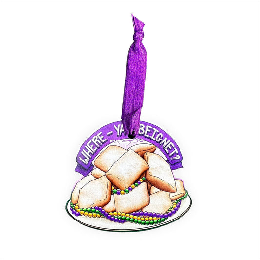 Where Ya Beignet Ornament