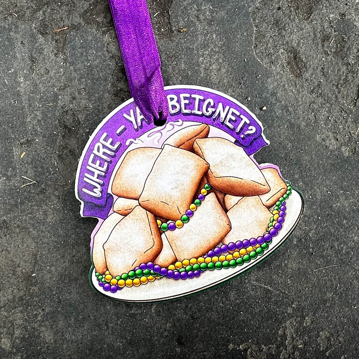 Where Ya Beignet Ornament