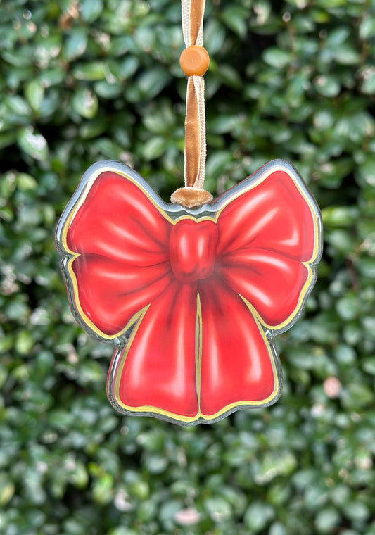 Red Bow Ornament