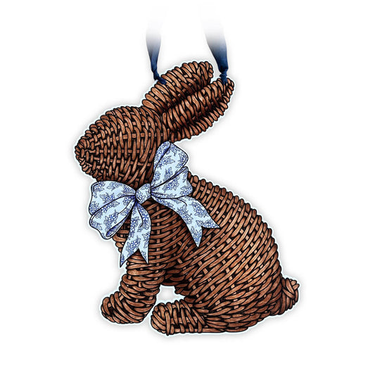 Chinoiserie Bunny Door Hanger